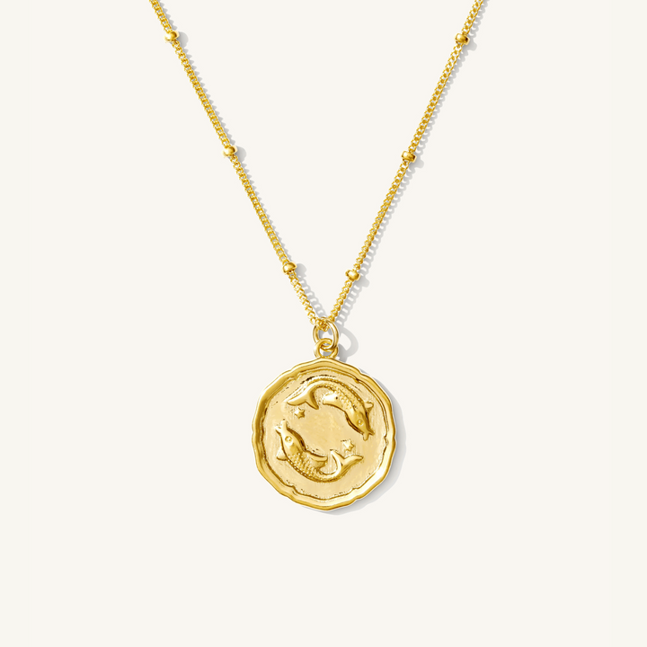 Zodiac Coin Necklace