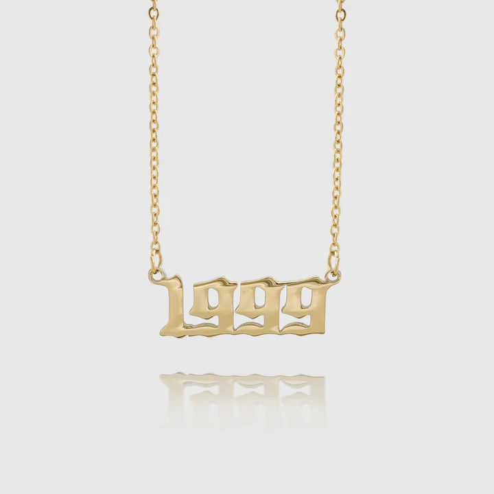 Birth Year Necklace