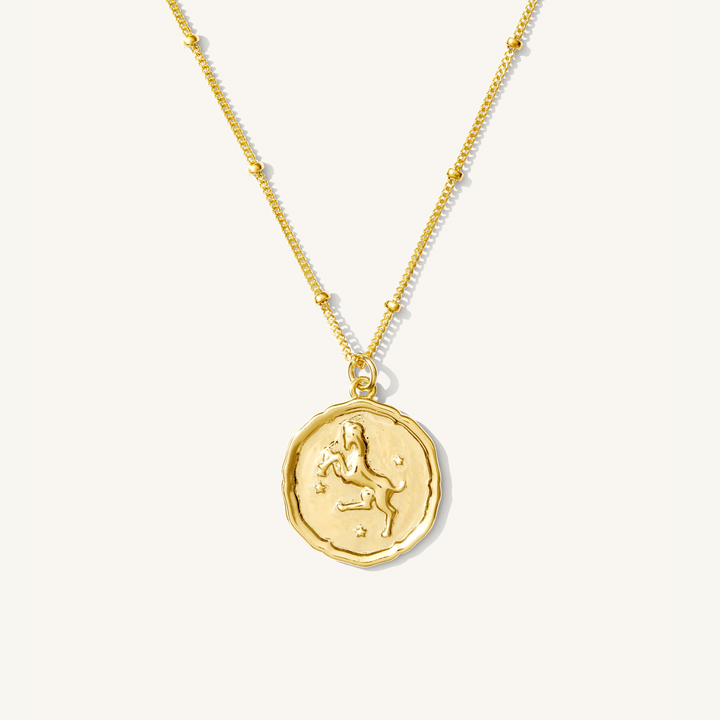 Zodiac Coin Necklace