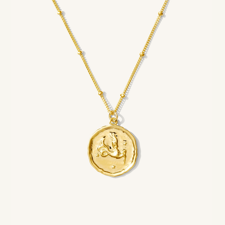 Zodiac Coin Necklace