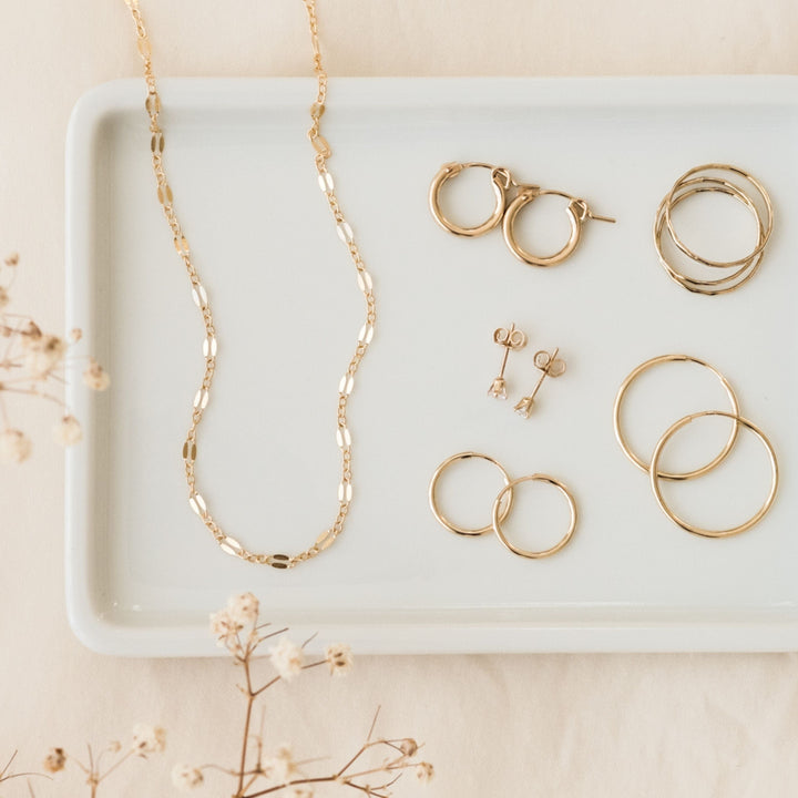 Dainty Lace Chain Necklace