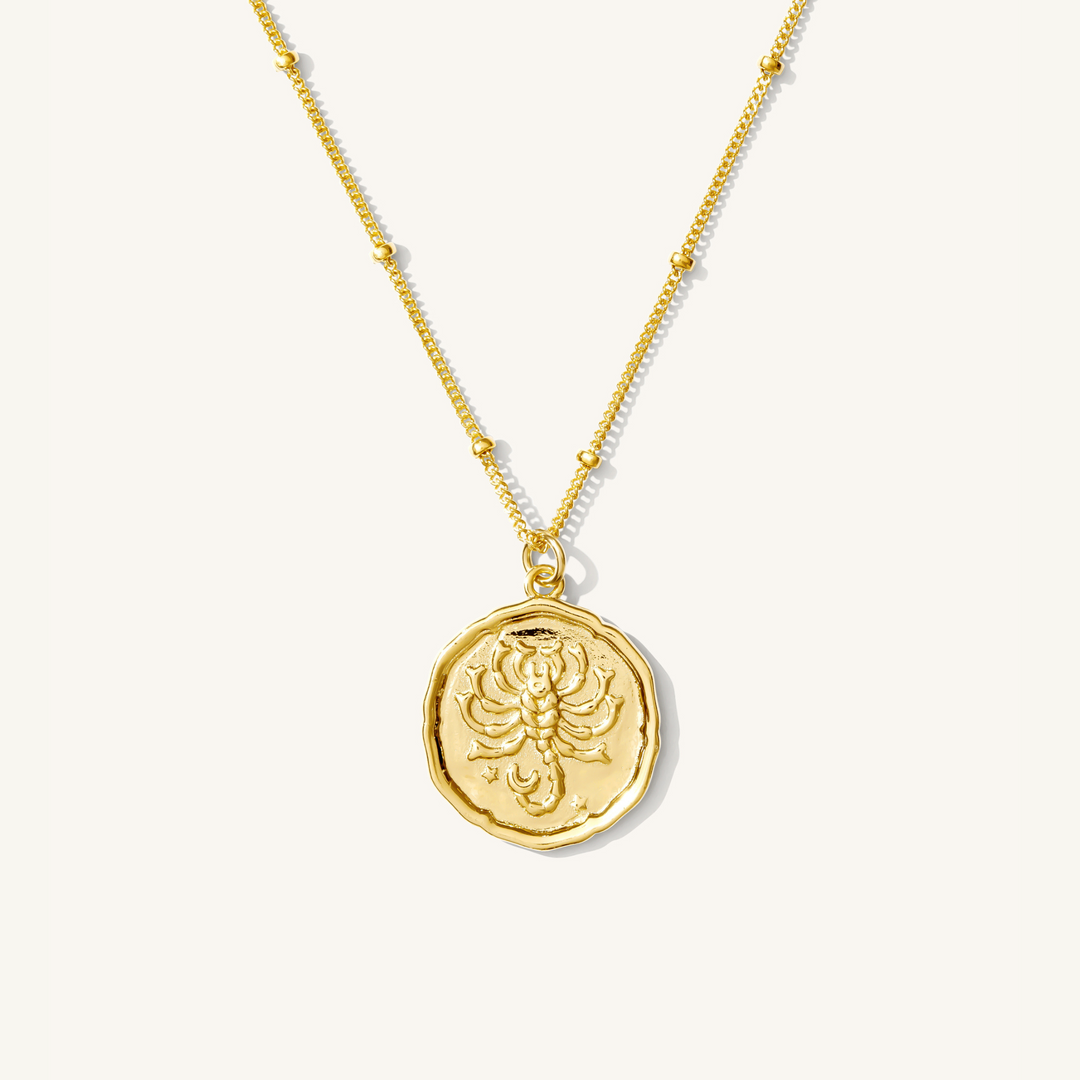 Zodiac Coin Necklace