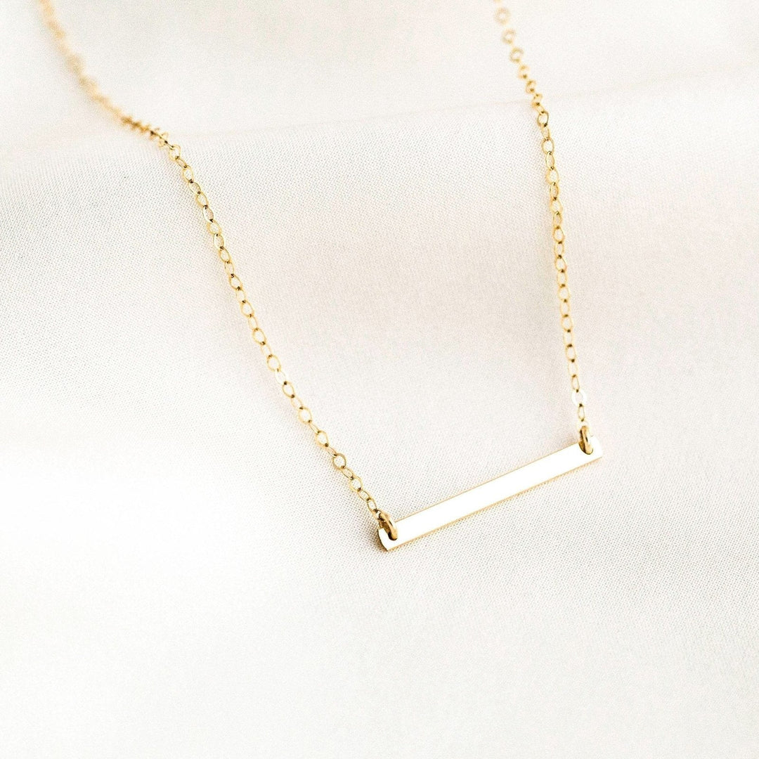 Dainty Bar Necklace