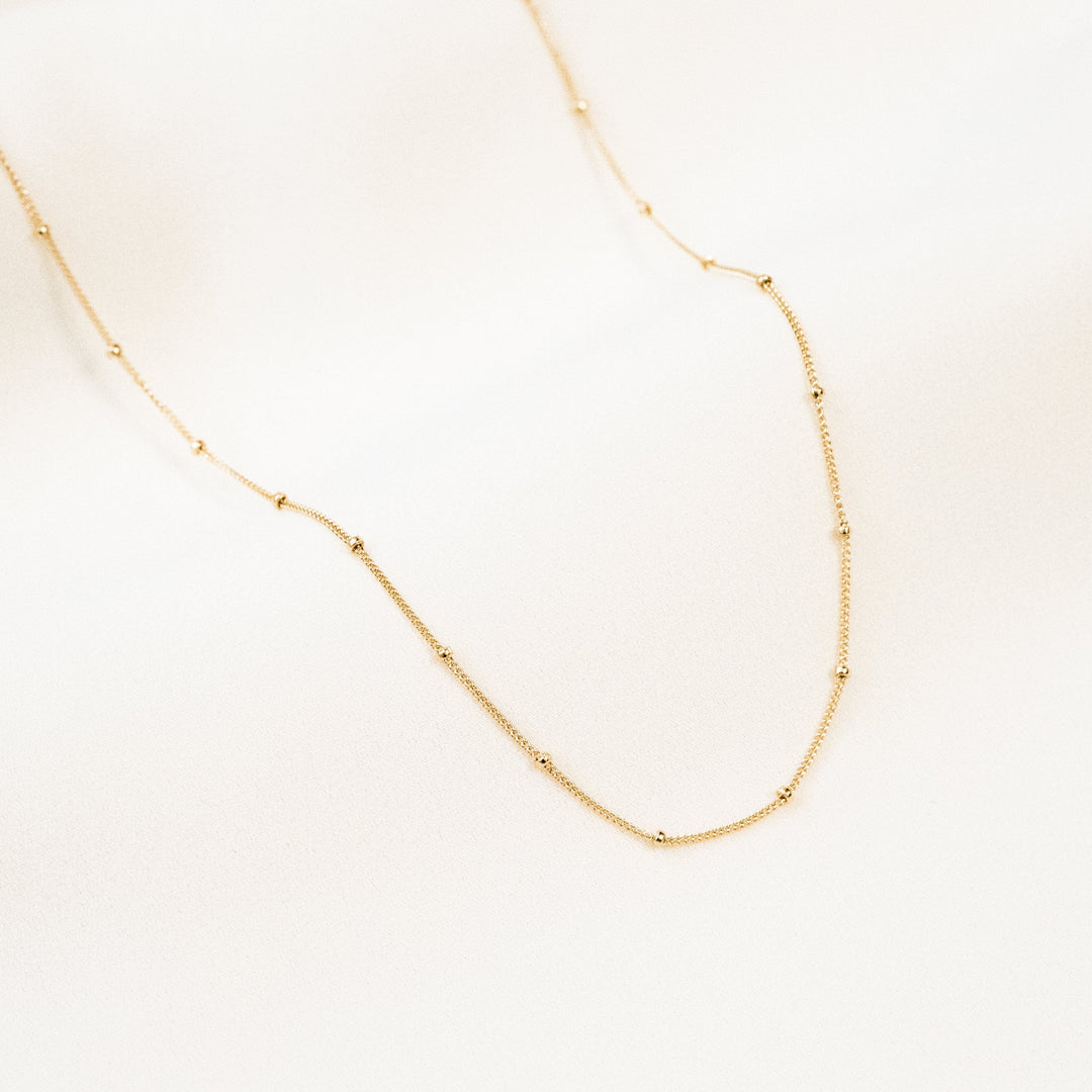 Dainty Satellite Chain Necklace