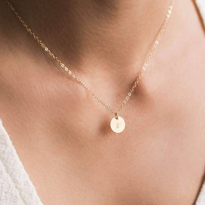 Dainty Initial Necklace