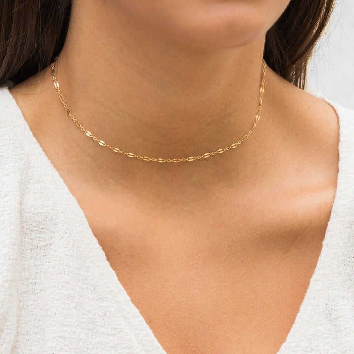 Dainty Lace Chain Necklace