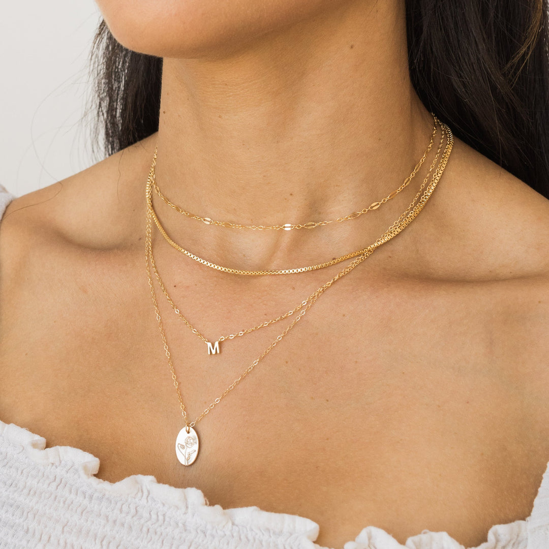 Dainty Lace Chain Necklace