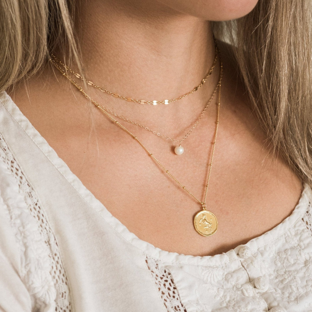 Dainty Lace Chain Necklace