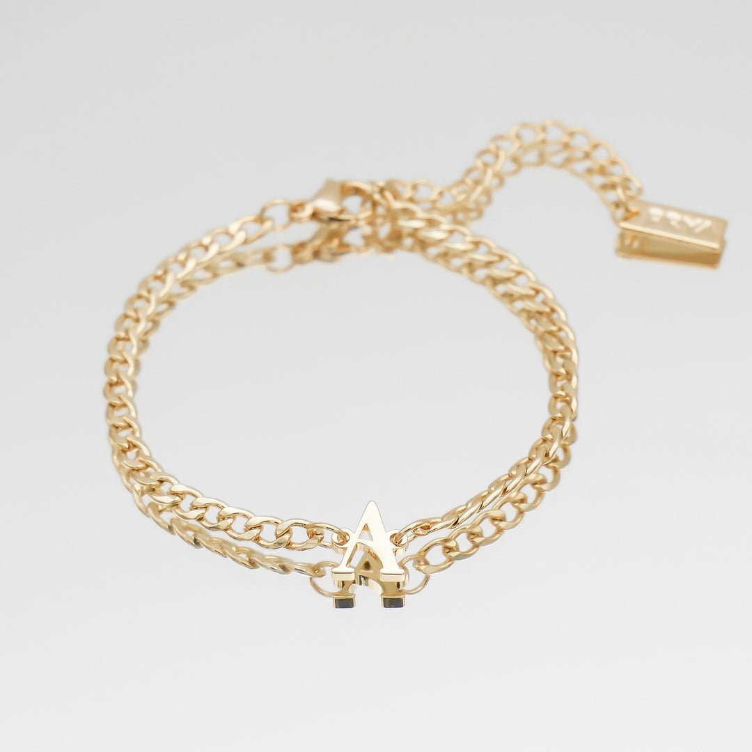 Dubai Initial Bracelet