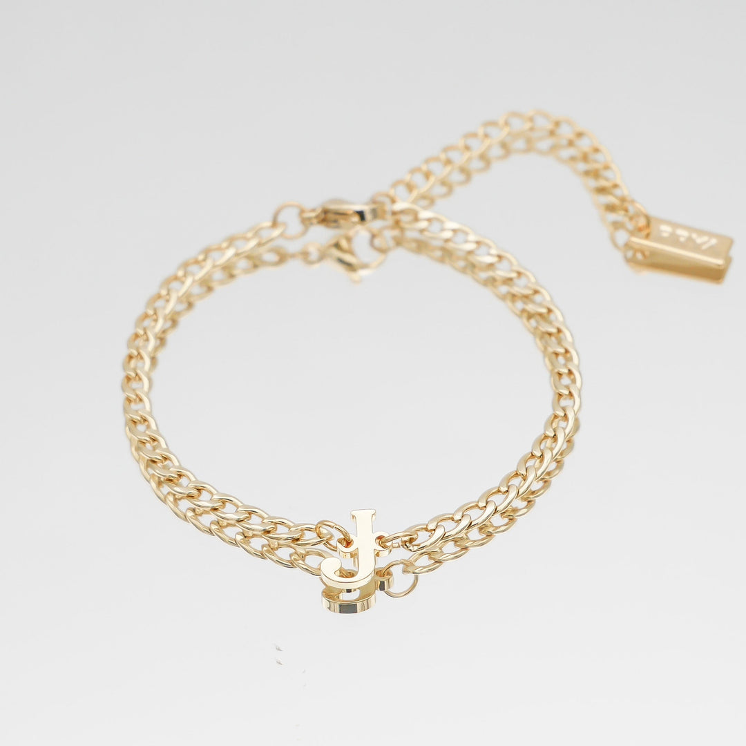 Dubai Initial Bracelet