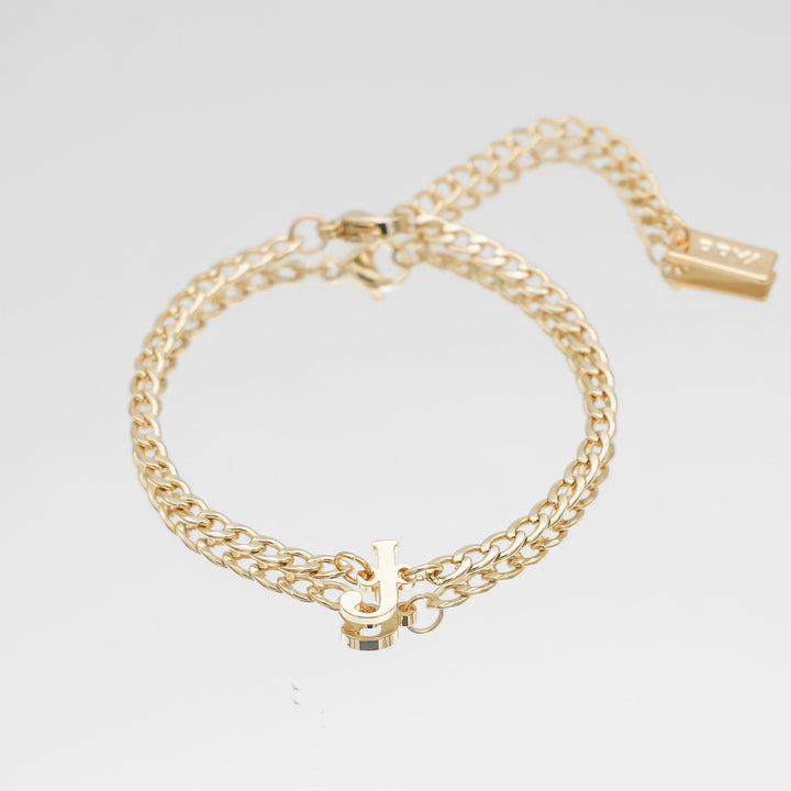 Dubai Initial Bracelet