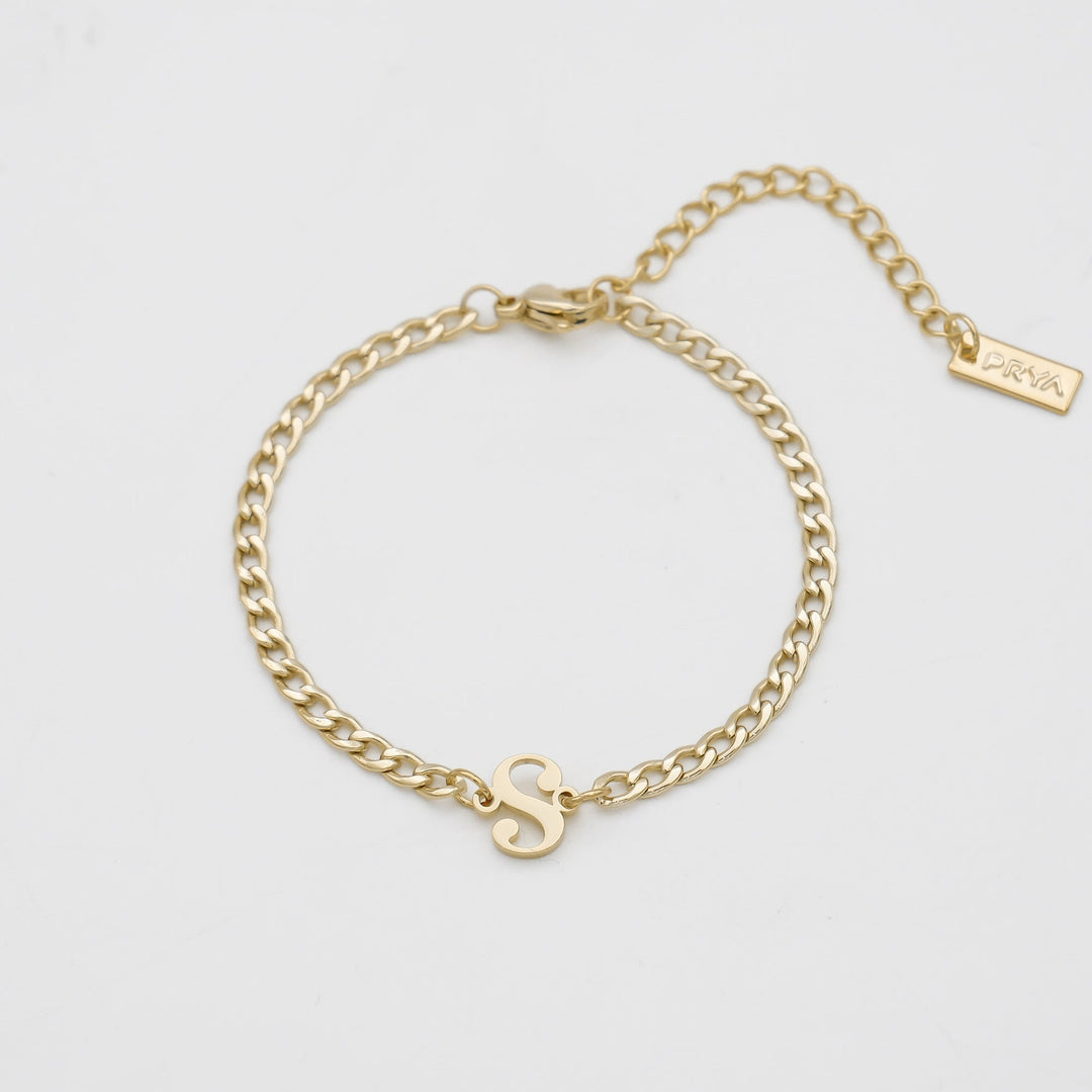 Dubai Initial Bracelet