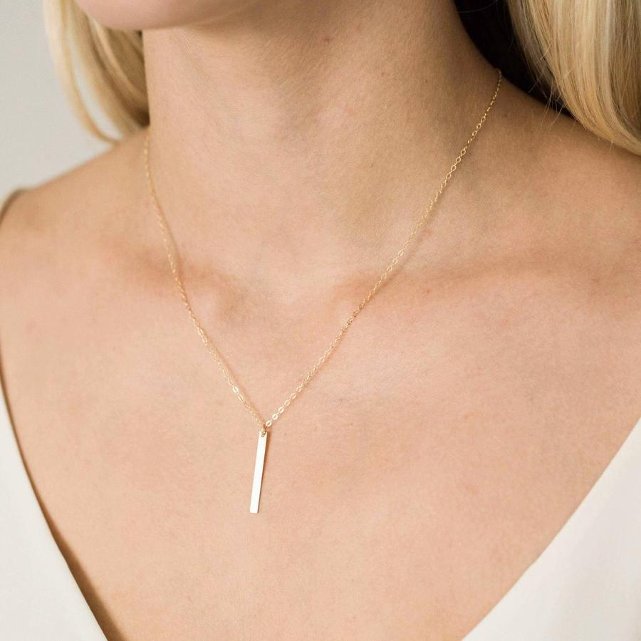 Hanging Bar Necklace