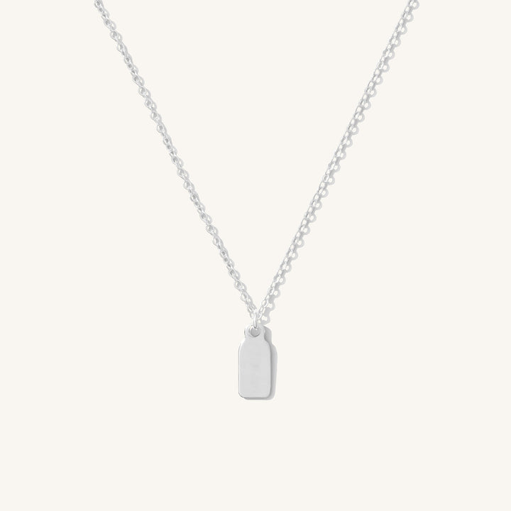 Dainty Tag Necklace