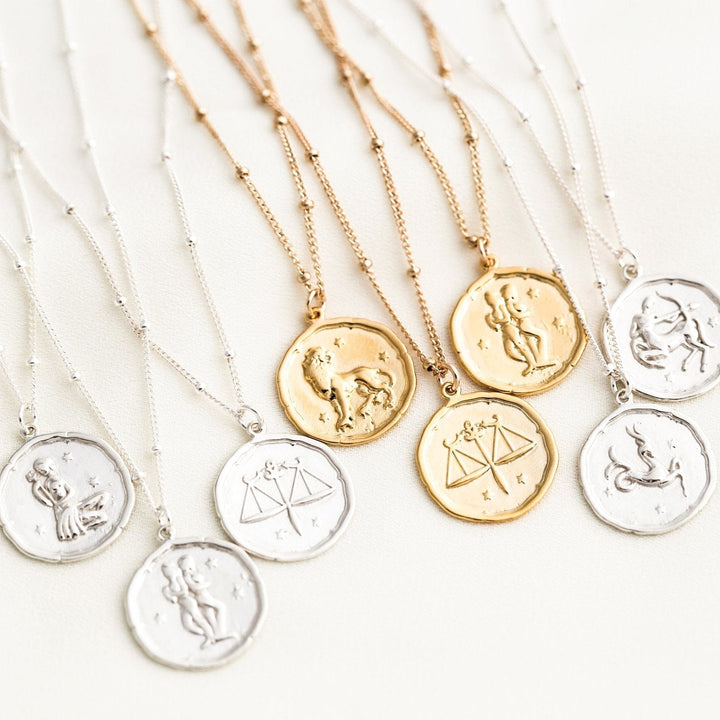 Zodiac Coin Necklace