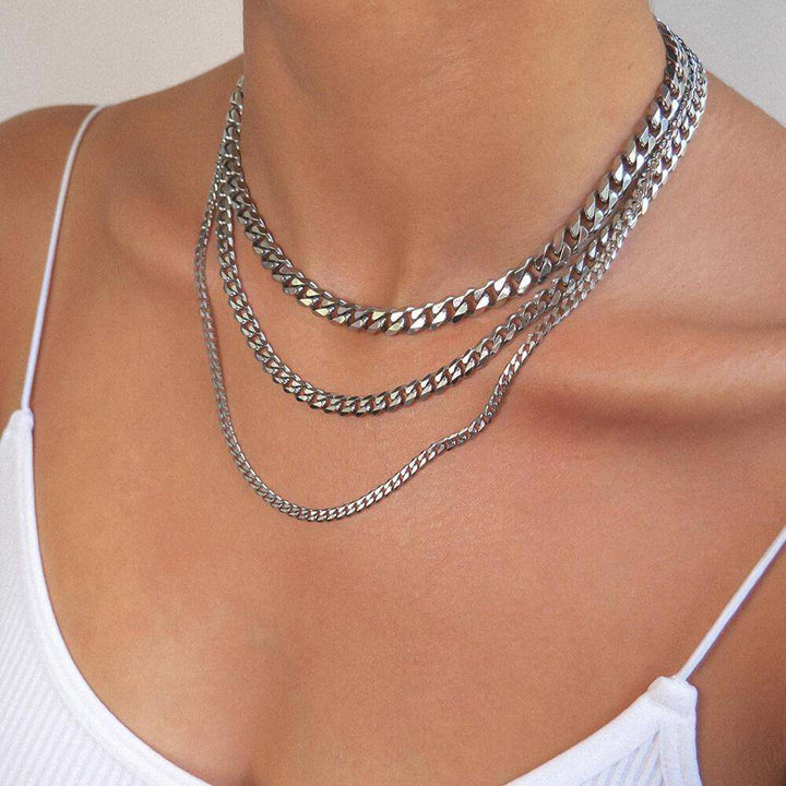 Classic Cuban Chain Silver