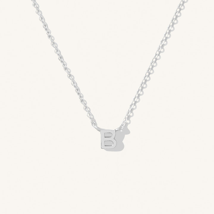 Tiny Initial Necklace